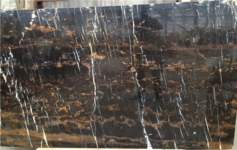 Black&Gold, Marble Tiles & Slabs, Marble Skirting, Marble Wall and Floor Covering Tiles, Pakistan Black Marble