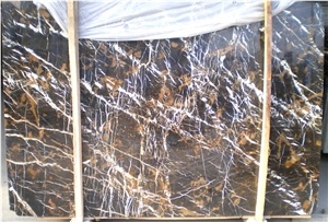 Black&Gold, Marble Tiles & Slabs, Marble Skirting, Marble Wall and Floor Covering Tiles, Pakistan Black Marble