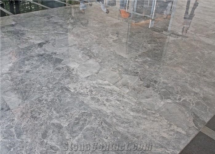 Dora Cloud Grey, Marble Tiles & Slabs, Marble Wall and Floor Covering Tiles, France Grey Marble