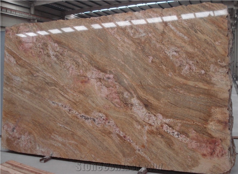 Imperial Gold, Granite Wall Covering, Granite Floor Covering, Granite Tiles & Slabs, Granite Flooring, India Yellow Granite