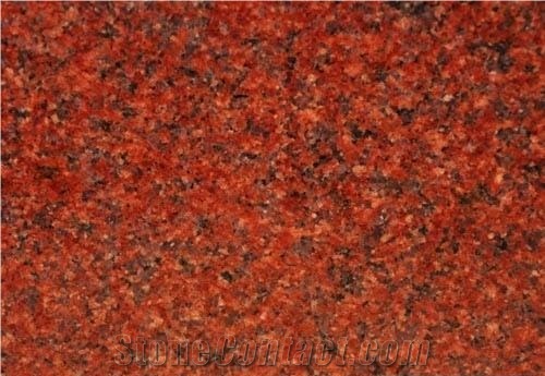 Imperial Red, New Imperial Red, Granite Wall Covering, Granite Floor Covering, Granite Tiles & Slabs, Granite Flooring, India Red Granite