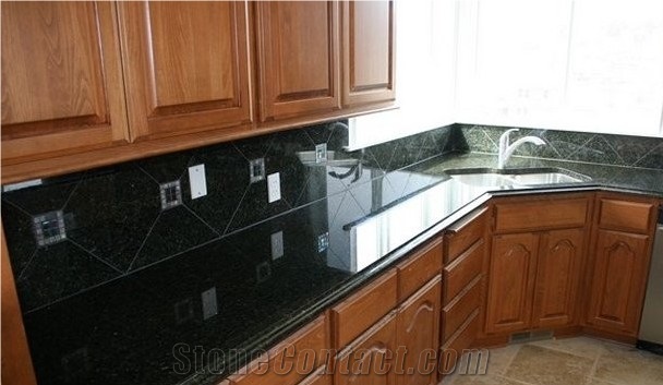 Verde Ubatuba, Granite Slabs & Tiles, Brazil Green Granite, Granite Wall Covering, Granite Floor Covering, Granite Flooring, Granite Floor Tiles