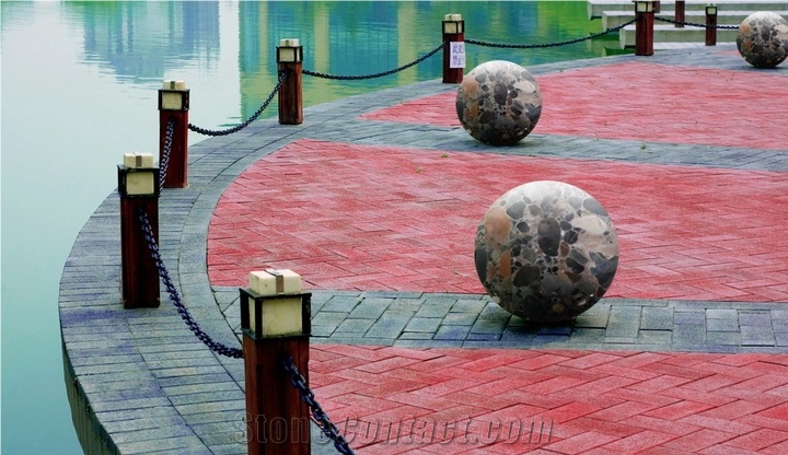 Brown Color China Palladio Granite Slabs & Tiles