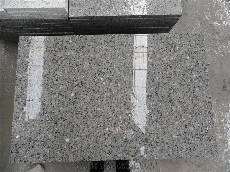 Cheap Chinese Granite Ice Grey/Pearl Blue Granite Stripes & Cut to Sizes