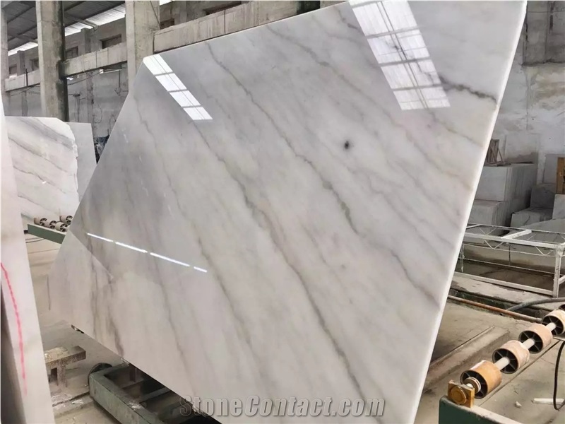 China Mugla White Marble Big Slabs & Project Tiles