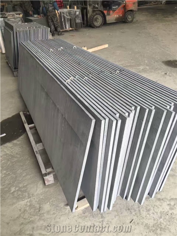 Chinese New G684 Granite Slabs &Tiles China Black Granite Honed & Flamed Finishing/ Special Shape Tiles/ Stripes/Project Tiles