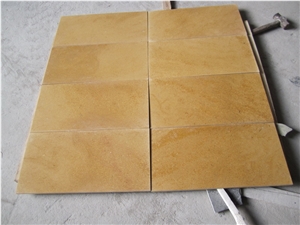 Pakistan Rojal Gold Limestone/American Gold Limestone/Yellow Limestone Slabs,Honed Tiles for Exterior Wall Cladding