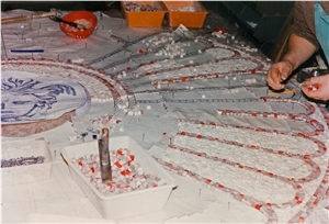Mosaic Medallions, Rosettes
