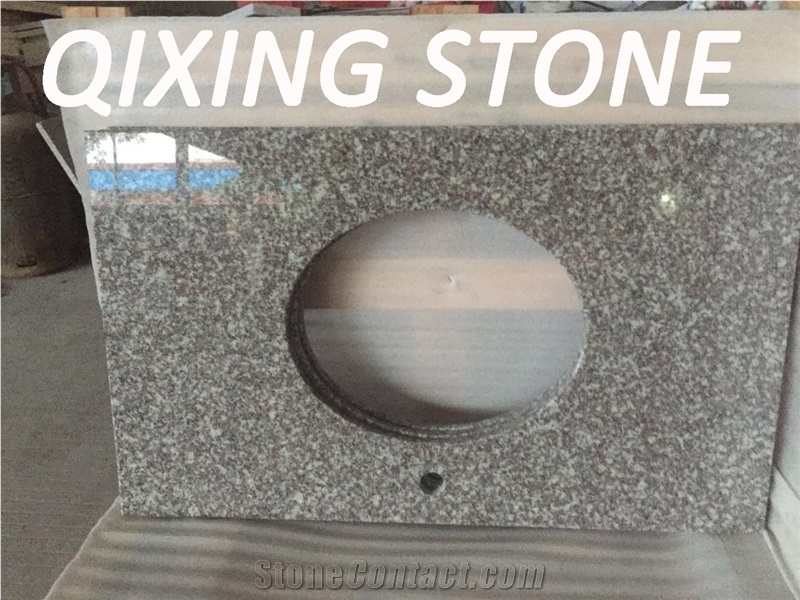 G664 Granite Countertop,Bainbrook Brown Granite Kitchen Countertop, G664 Red Granite Countertop