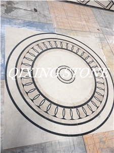 Marble Waterjet Pattern, Laminated Medallions, Floor Medallions Marble Waterjet Pattern, Laminated Medallions, Floor Medallions