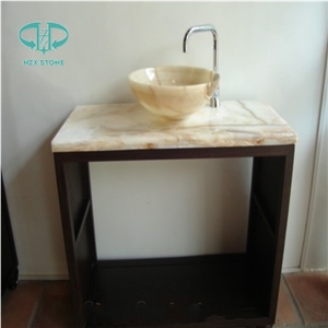 Beige Onyx Sink, China Basins Yellow Onyx Vessel Sinks, Wholesale Sinks,Distributed Basins,Rosin Crystal Yellow Farm Basins, Factory Nature Stone Sinks, Manufactured Cheap Square Wash Basins