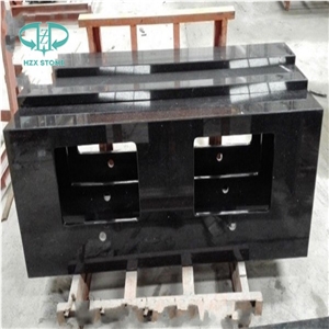 Black Galaxy Bathroom Countertops, Star Galaxy Vanity Top, Table Tops, Granite Bath Top