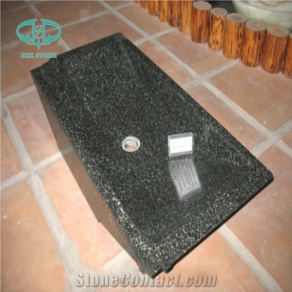Black Granite Sink (Aura), Black Granite Sinks,Shanxi Black Granite Basin Stone Sink