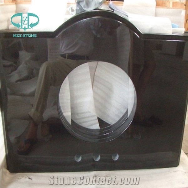 China Polished Kitchen/Furniture Absolute Black Granite Countertop