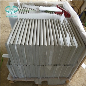 China White Pool Coping Sandstone Tiles for Paving Stone Wall Cladding