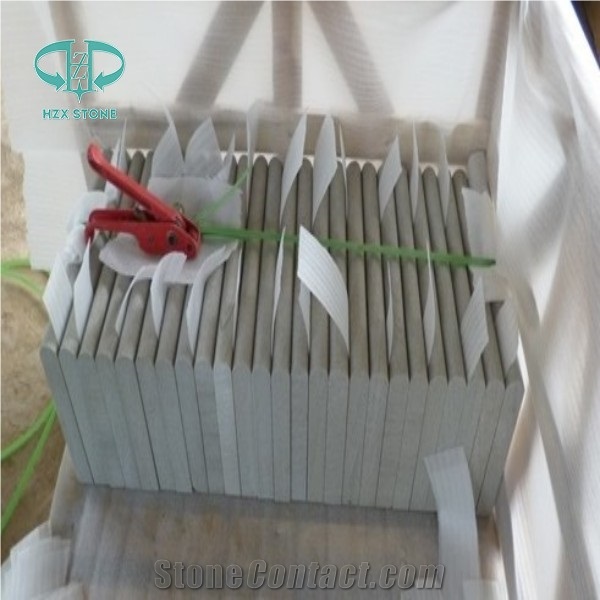 China White Pool Coping Sandstone Tiles for Paving Stone Wall Cladding