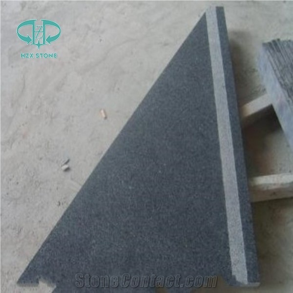 G654 Fine Grain Granite Step Polished