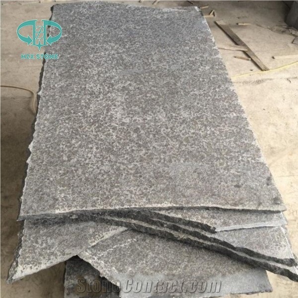 G684 Basalt, China Black Basalt, Fuding Black, Dark Black Basalt, Black Pearl Basalt, Dark Black Tiles for Garden Paving, Garden Pavers Stone