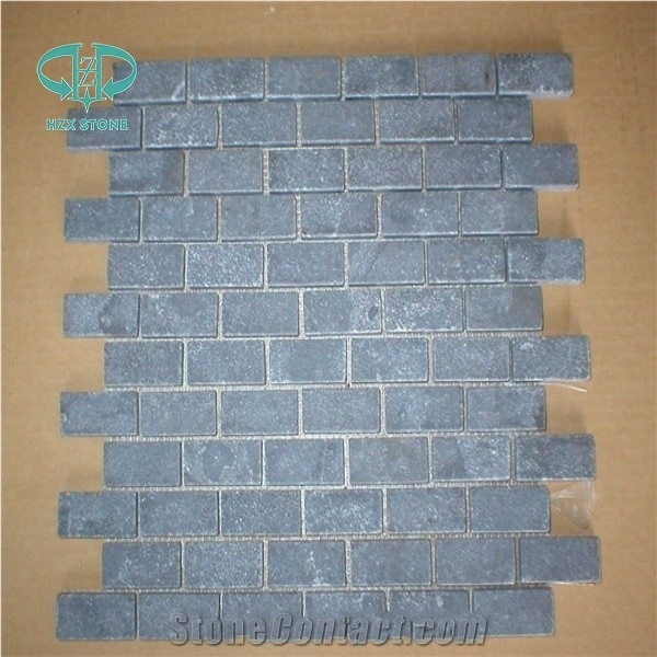 Grey Limestone Tile Mosaic