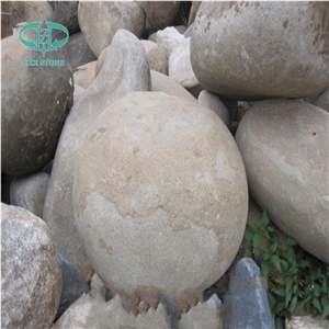 Landscaping Garden Large Cobble Stone , Decorative Garden Pebble Stone