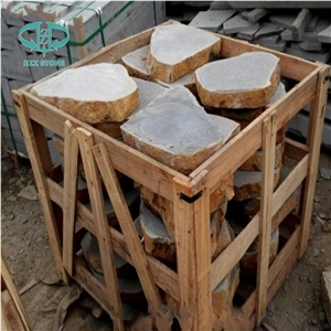 Lava Stone Round Paver, Grey Basalt Pavers,China Grey Lava Stone,Lava Paving Stone