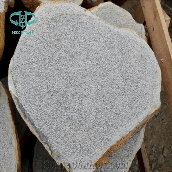 Lava Stone Round Paver, Grey Basalt Pavers,China Grey Lava Stone,Lava Paving Stone