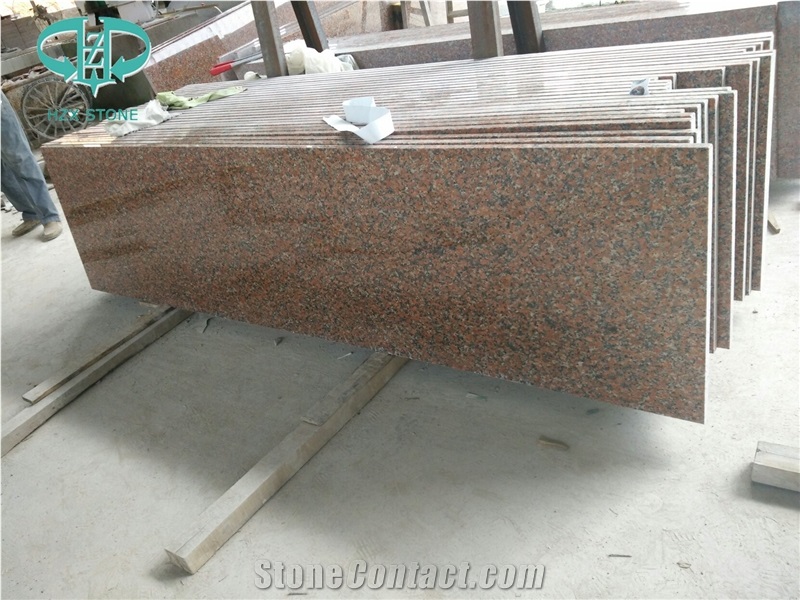 Maple Red Dark Granite,Maple-Leave Red Chinese Granite G562 Granite for Kitchen Countertops,Bar Tops,Worktops,Bench Tops