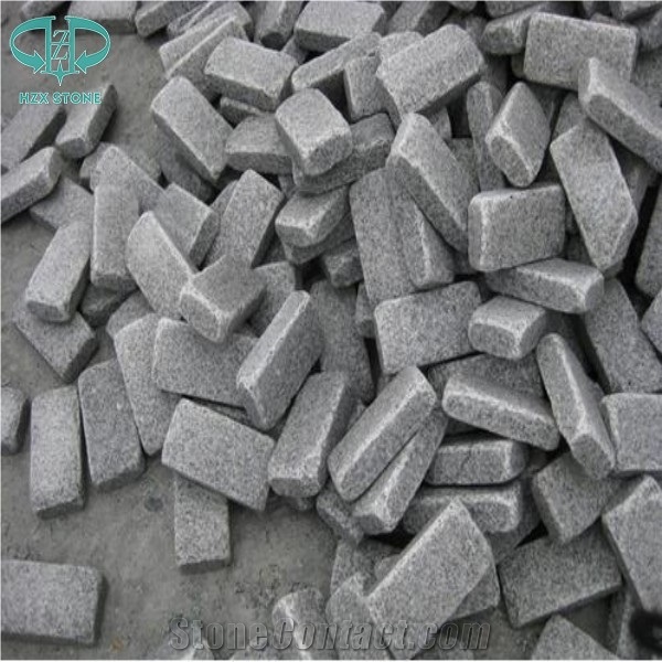 Natural Split/Tumbled Grey Cobble Stone/Cube/Cubic/Floor Covering/Garden Stepping Pavements/Exterior Pattern/Driveway Paving/Walkway Pavers