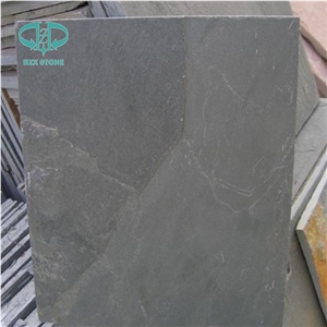 Natural Stone Garden Decoration Stone Tile Black Slate