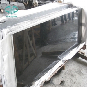 Polished G684 Black Basalt Slabs & Tiles, China Black Basalt