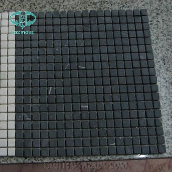 Polished Ming Green Marble Mosaic for Kitchen Tile and Bathroom Tile