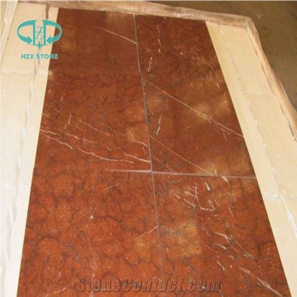 Rojo Alicante Marble Slabs & Tiles, Spain Red Marble