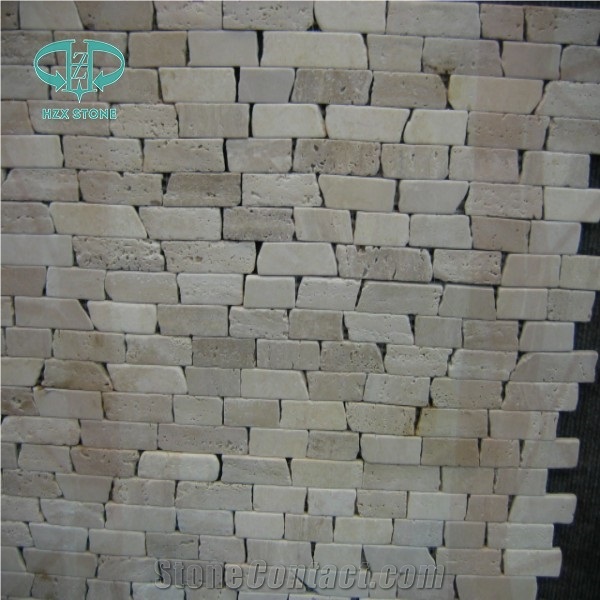 Travertine Stone/Beige Travertine/White Travertine/Travertine Mosaic/Stone Mosaic/Travertine