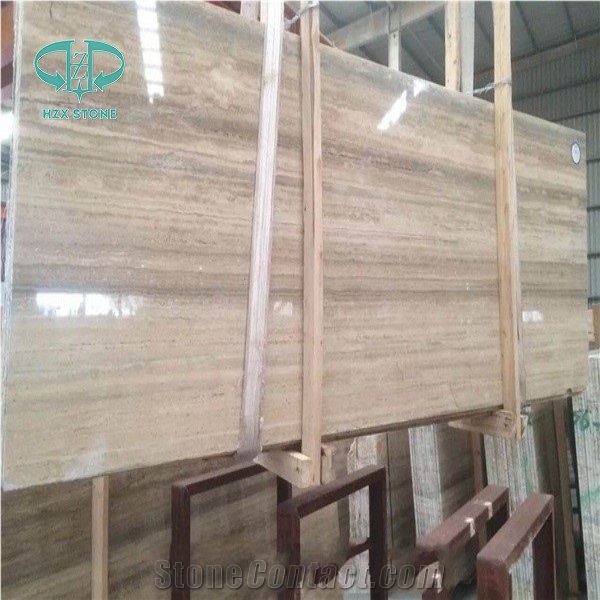 Travertino Romano Silver Slabs & Tiles, Italy Beige Travertine
