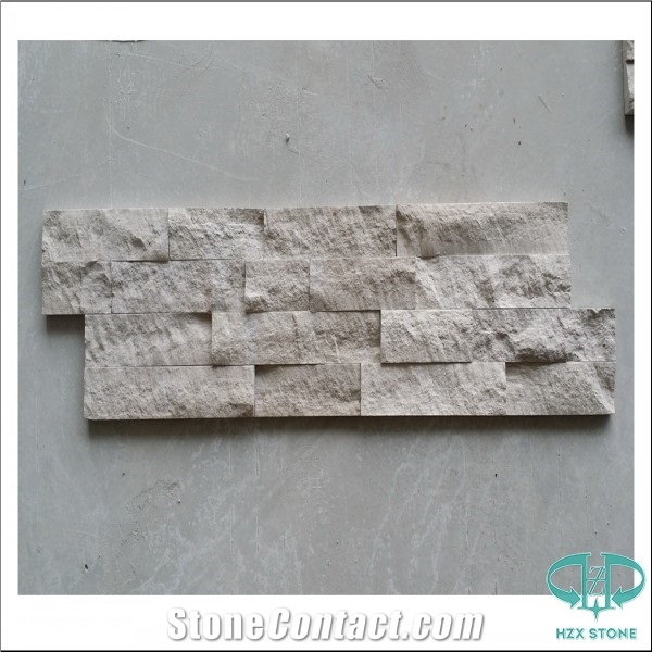 White Oak,China White Wood Vein Marble Splitted Culture Stone,Ledge Stone, Wall Cladding Panel,Stacked Stone Veneer( Corner Stone,Brick Stacked Stone),Exposed Wall Stone