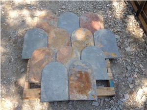 Mixed Color Slate Tiles for Roofing Tiles