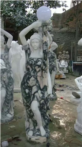 White Onyx Abstract Art Sculpture for Garden Sculpture