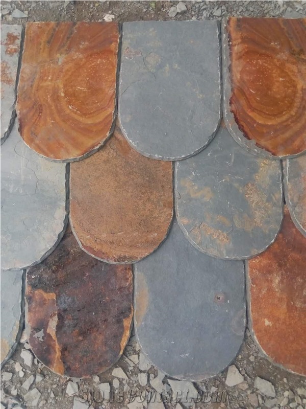 Yellow Slate Roofing Tiles Rustic Yellow Slate Tiles for Roof