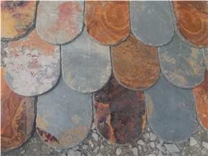 Yellow Slate Roofing Tiles Rustic Yellow Slate Tiles for Roof