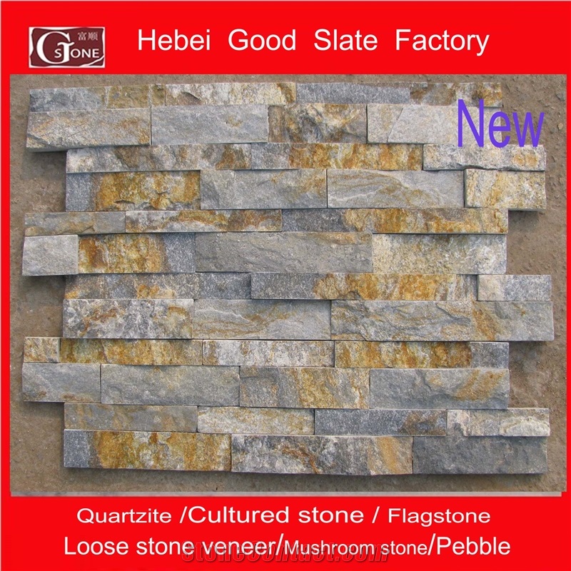 Blue Rusty Quartzite Ledge Stone