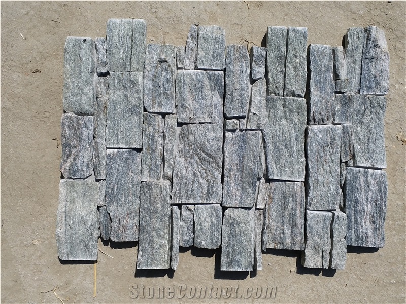 China Green Quartzite Ledge Stone