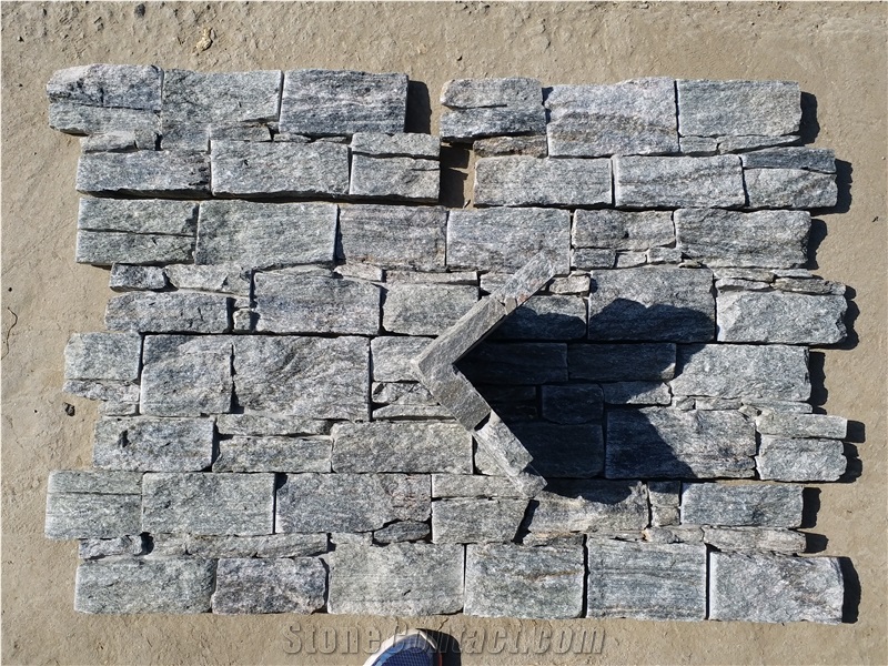 China Green Quartzite Ledge Stone
