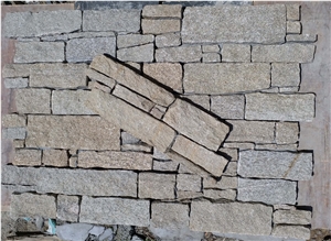China Yellow Quartzite Ledge Stone,Culture Stone