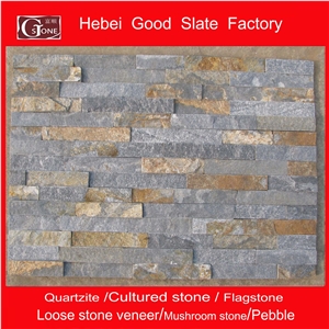 Rusty with Blue Quartzite Ledge Stone