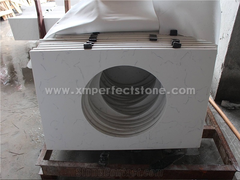 Artificial Quartz,Quartz Stone Countertops,Artificial Bath Tops,Quartz Vanity Top