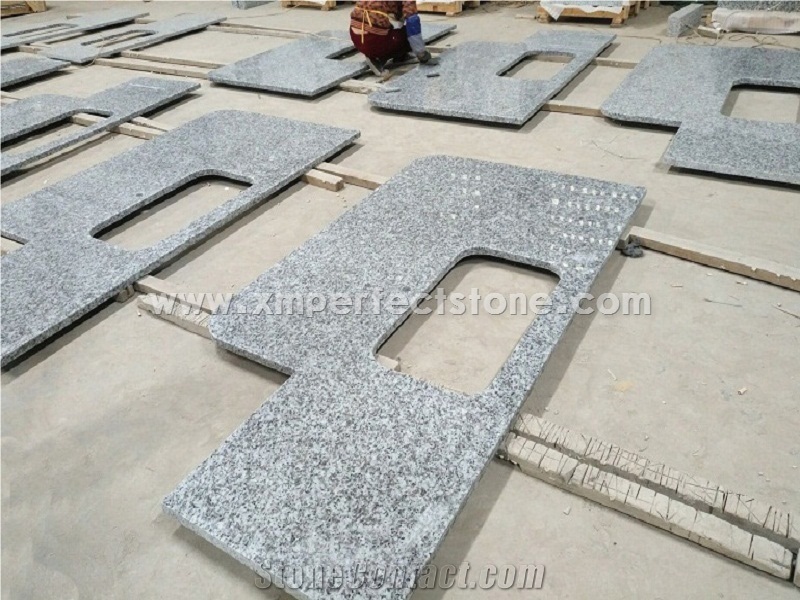 Best Quality G439 Granite Countertops /Cheapest Granite Countertops / Chinese Grey Granite Counter Tops / Kitchen Countertop Options / Bathroom Granite Countertops / Stone Kitchen Worktops