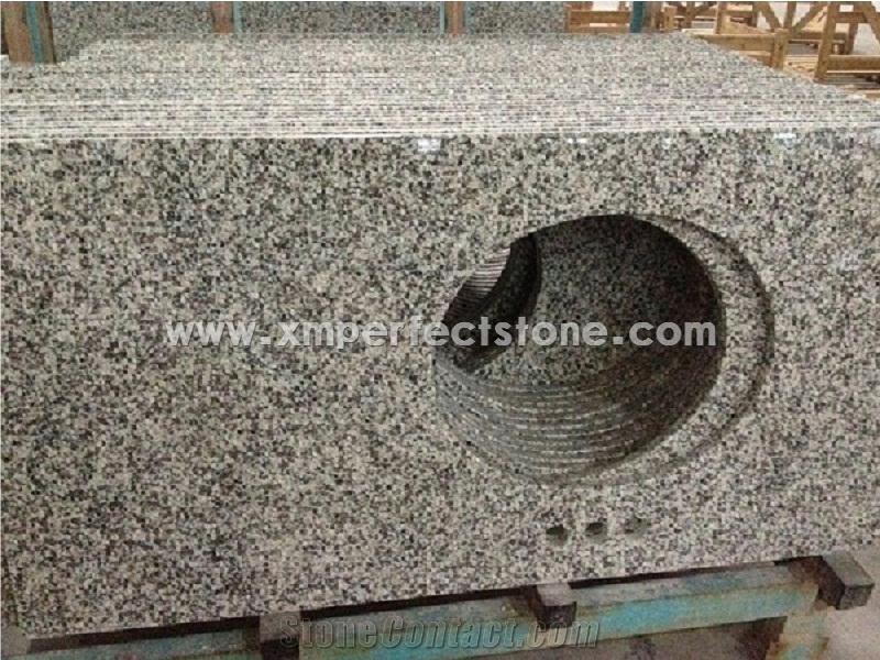 Cheap Granite G623 Counter Top / Granite Countertops Bathroom Vanity / Granite Bathroom Vanity Tops 2 cm Thickness /