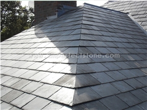 Chinese Black Roof Slate, Roof Stone Covering & Tiles for Sale, Natural Stone for Home Decoration