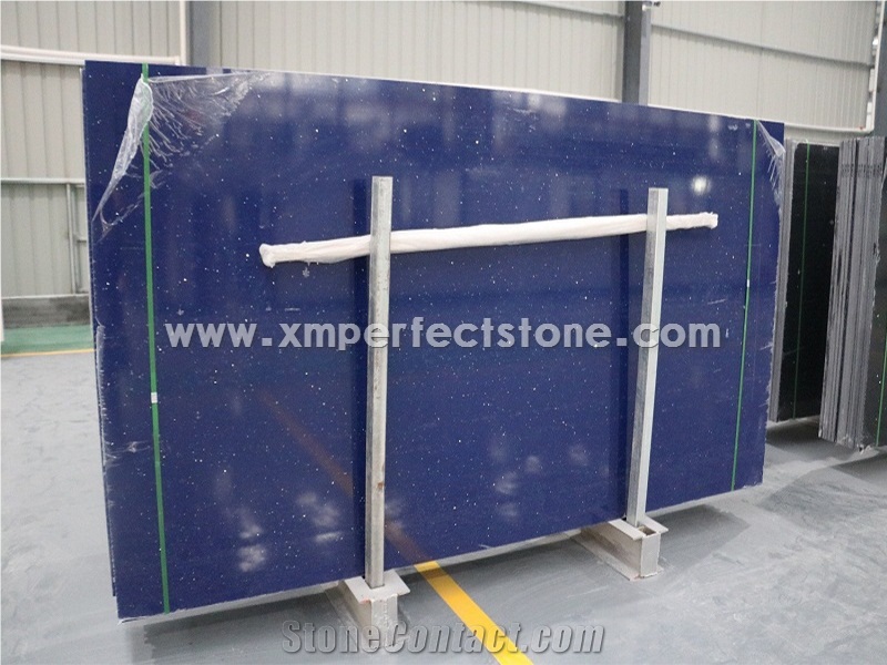 Chinese Quartz Factory/Yellow Crystal Quartz Stone Slabs/Engineered Stone Slab