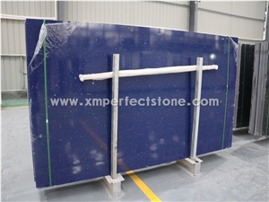 Chinese Quartz Factory/Yellow Crystal Quartz Stone Slabs/Engineered Stone Slab